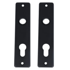 ODShop kortschild PC72 aluminium zwart