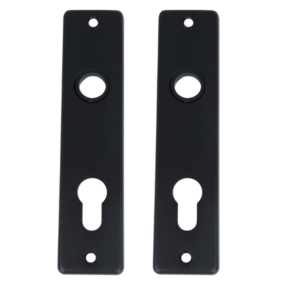 ODShop kortschild PC72 aluminium zwart