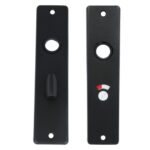 ODShop kortschild WC575 aluminium zwart