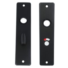 ODShop kortschild WC575 aluminium zwart