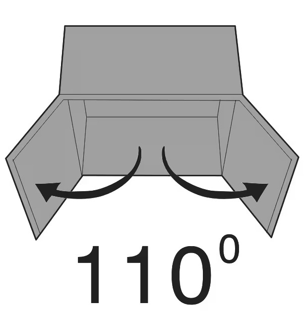 Würth keukenscharnier met softclosing opliggend - Afbeelding 8
