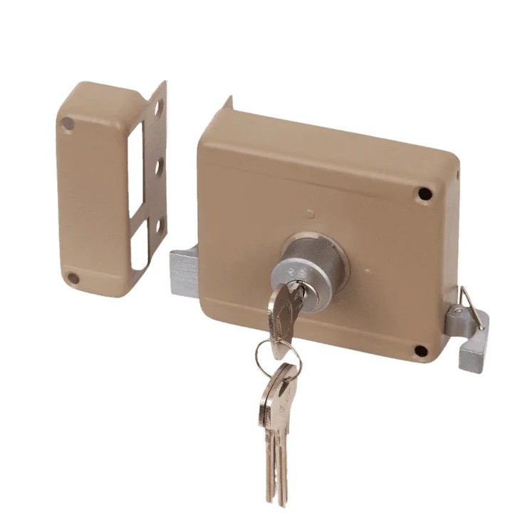 Yale oplegslot 635-50 mm DIN rechts naar binnen draaiend vaste buitencilinder