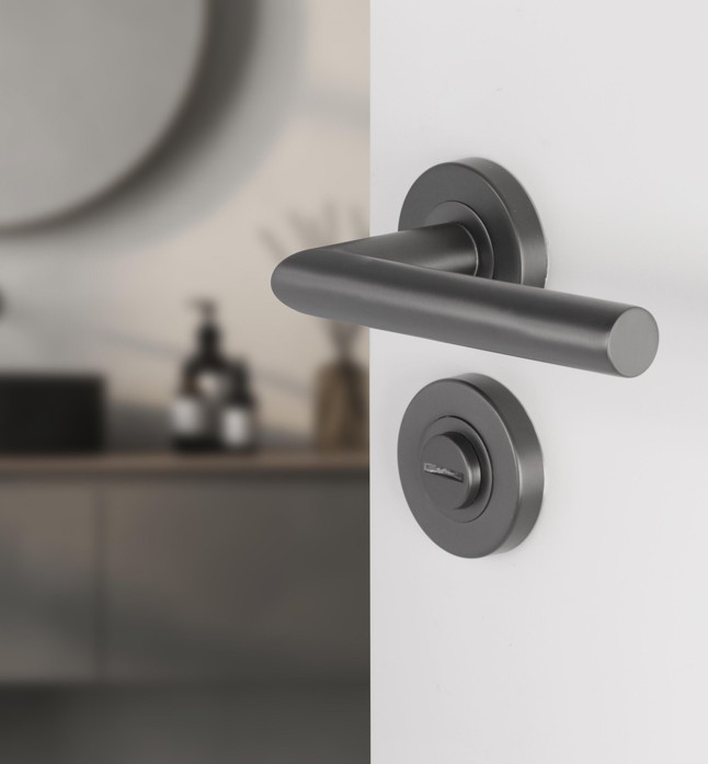 Differnz wc-sluiting rond gunmetal - Afbeelding 4