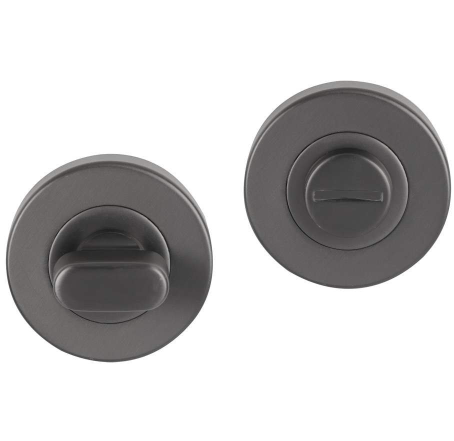 Differnz wc-sluiting rond gunmetal
