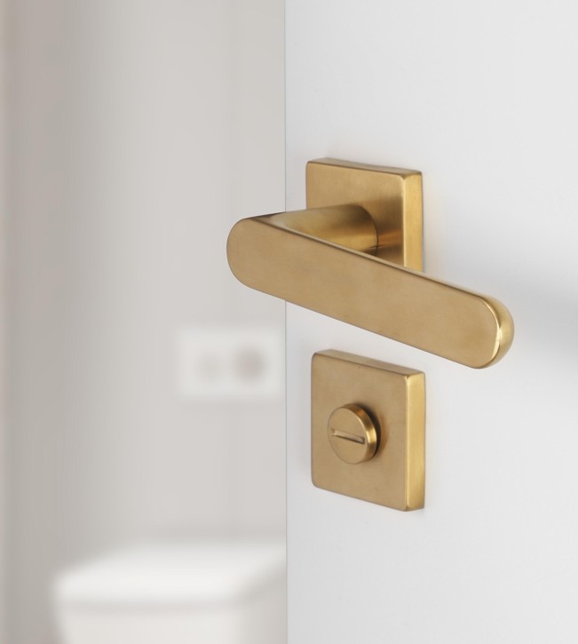 Differnz wc-sluiting vierkant goud - Afbeelding 4