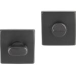 Differnz wc-sluiting vierkant gunmetal