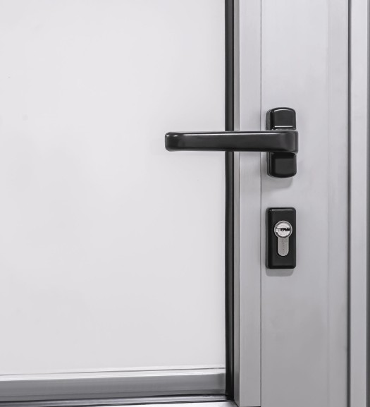 Cilinderrozet voor draaikiepsluiting zwart - Afbeelding 3