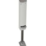 Dictator deurvastzetter type ZE-120 Design line wit RAL 9010