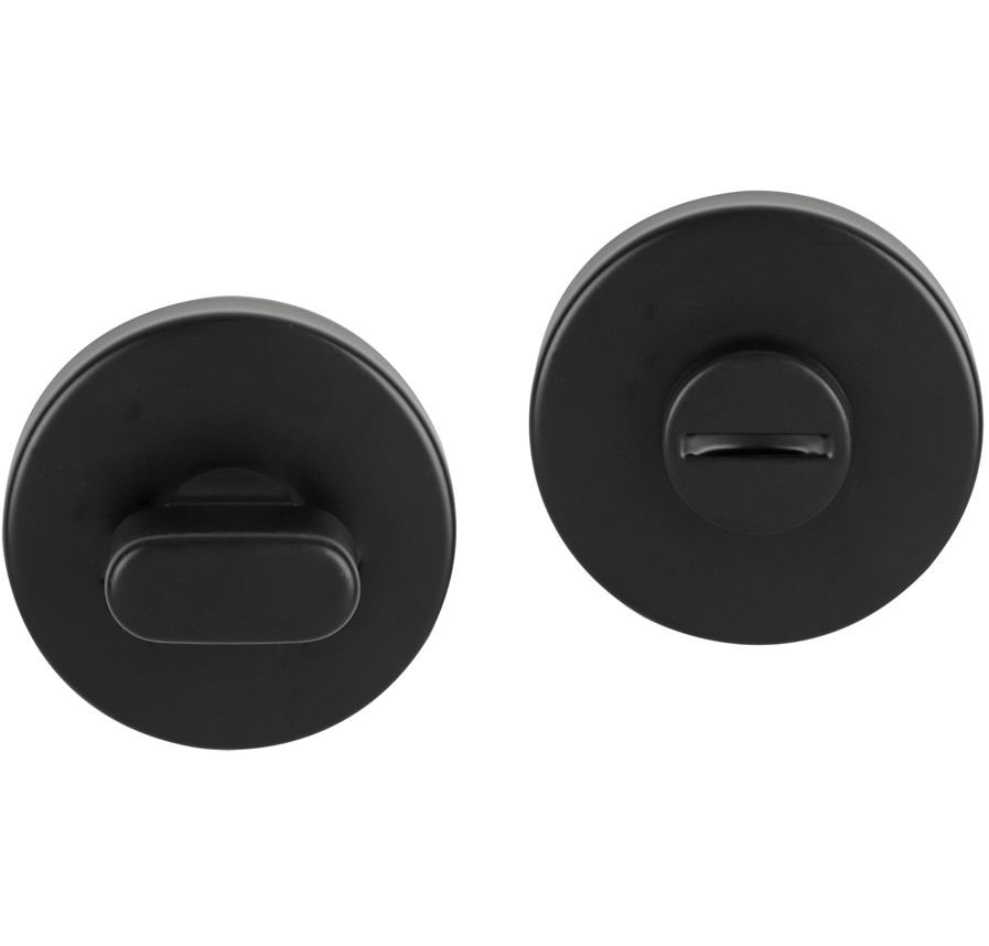 Differnz Essence wc-sluiting rond mat zwart