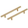 Differnz meubelgreep Amsterdam 128 mm goud 2 stuks