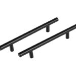 Differnz meubelgreep Amsterdam 128 mm mat zwart 2 stuks