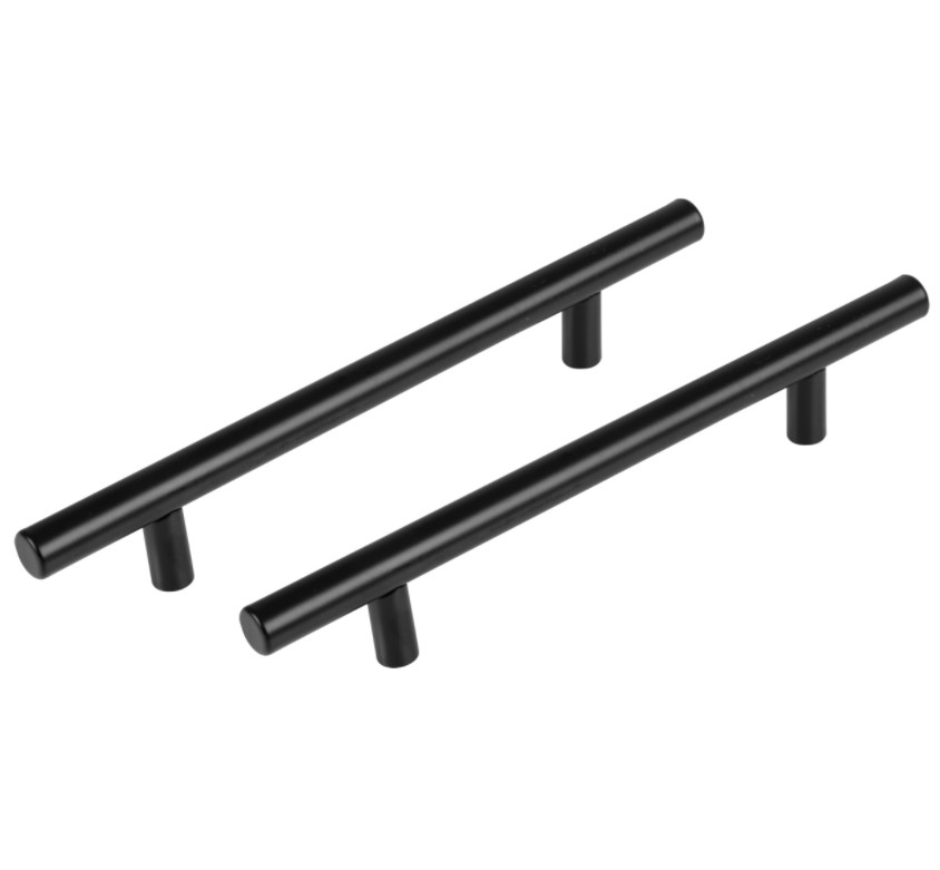 Differnz meubelgreep Amsterdam 128 mm mat zwart 2 stuks