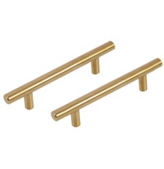 Differnz meubelgreep Amsterdam 96 mm goud 2 stuks