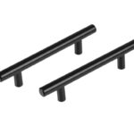 Differnz meubelgreep Amsterdam 96 mm mat zwart 2 stuks