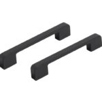 Differnz meubelgreep Den Haag 128 mm mat zwart 2 stuks