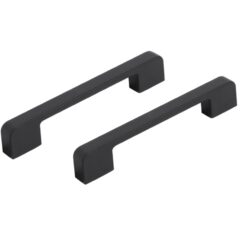 Differnz meubelgreep Den Haag 128 mm mat zwart 2 stuks