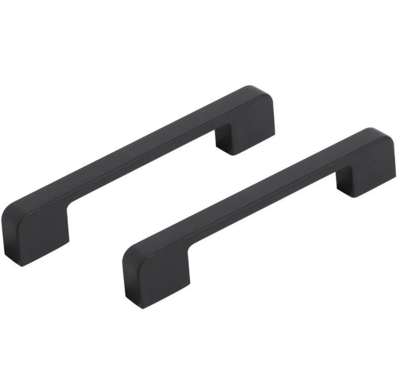 Differnz meubelgreep Den Haag 128 mm mat zwart 2 stuks