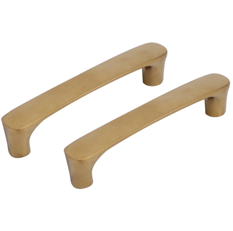 Differnz meubelgreep Eindhoven 128 mm goud 2 stuks