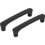 Differnz meubelgreep Eindhoven 128 mm mat zwart 2 stuks