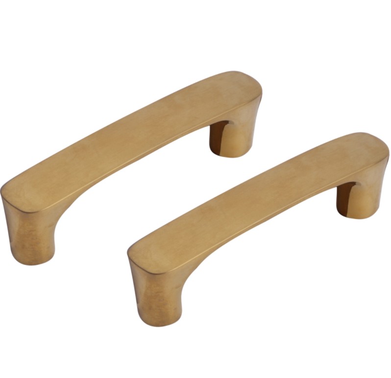 Differnz meubelgreep Eindhoven 96 mm goud 2 stuks