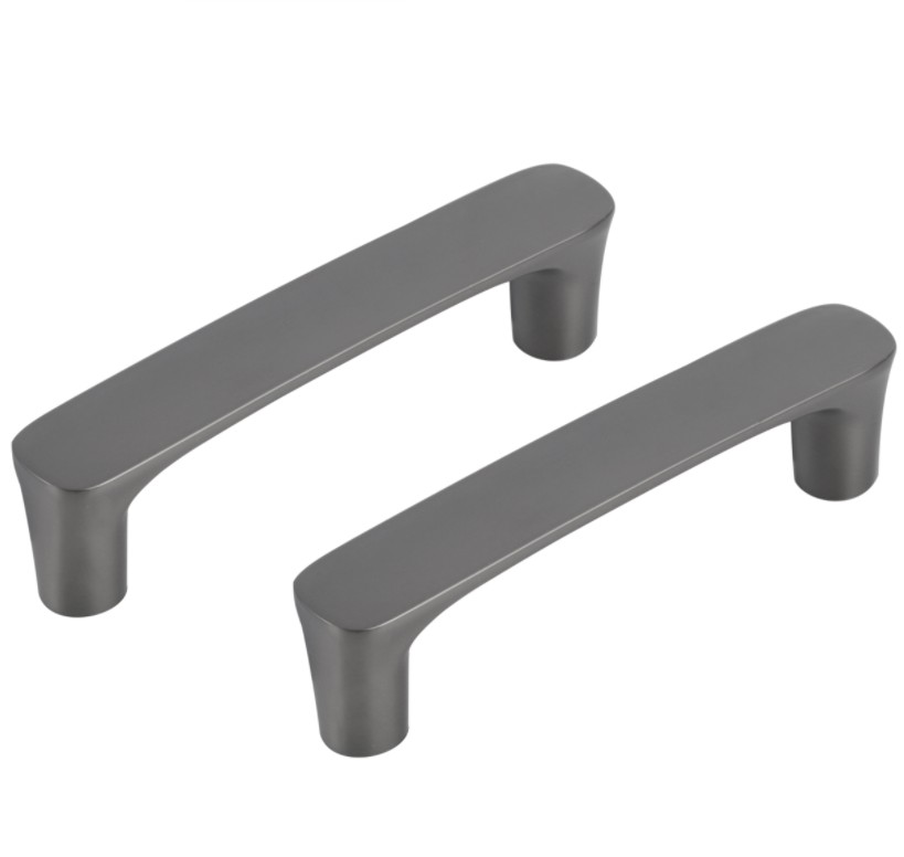 Differnz meubelgreep Eindhoven 96 mm gunmetal 2 stuks