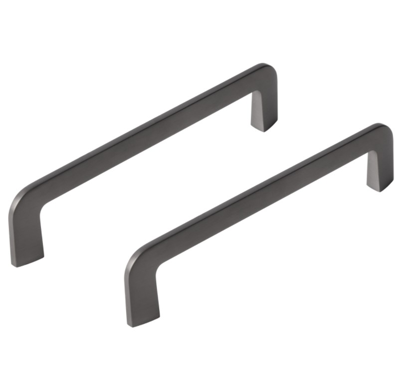Differnz meubelgreep Rotterdam 128 mm gunmetal 2 stuks