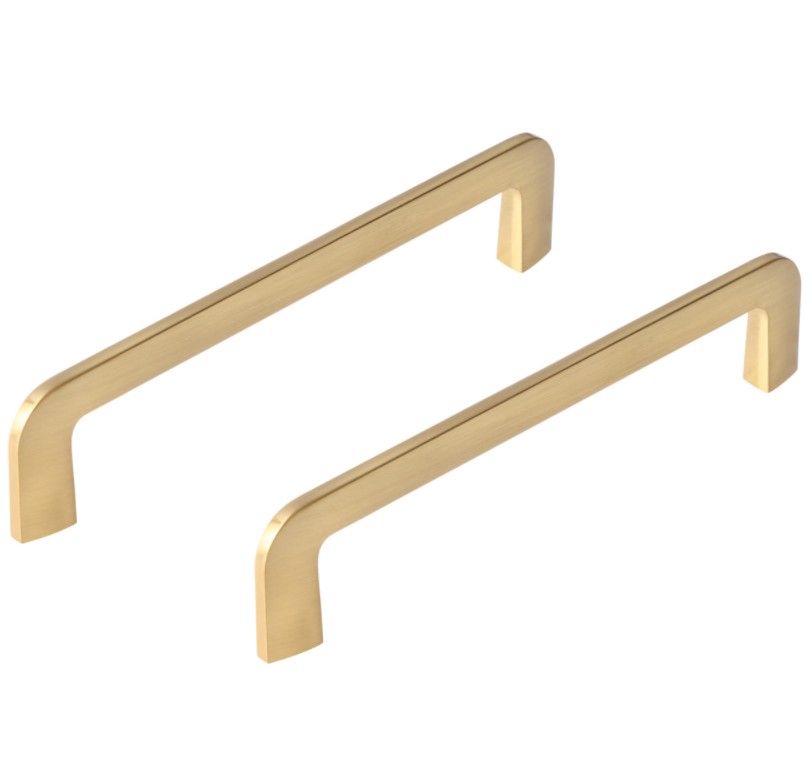 Differnz meubelgreep Rotterdam 160 mm goud 2 stuks