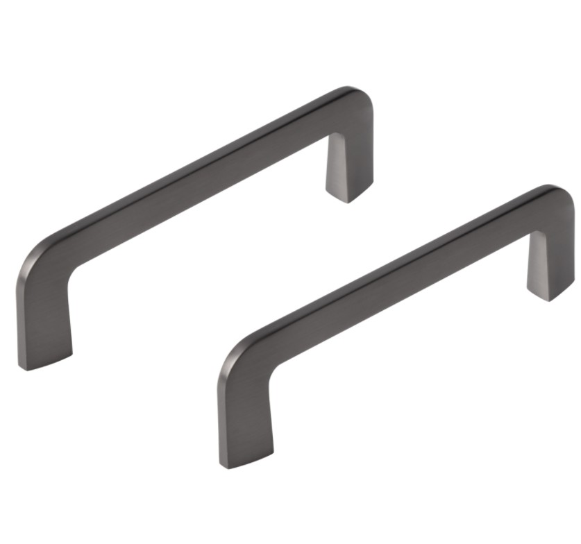Differnz meubelgreep Rotterdam 96 mm gunmetal 2 stuks