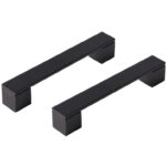 Differnz meubelgreep Tilburg 128 mm mat zwart 2 stuks