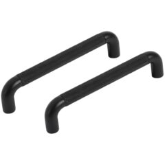 Differnz meubelgreep Utrecht rond 128 mm mat zwart 2 stuks