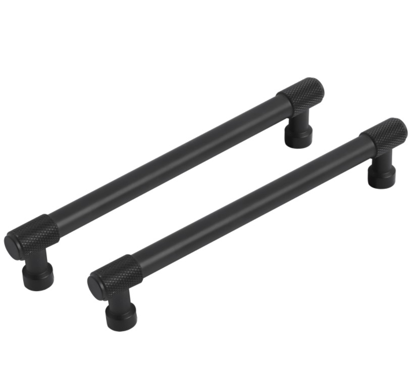 Differnz meubelgreep Utrecht recht 160 mm mat zwart 2 stuks