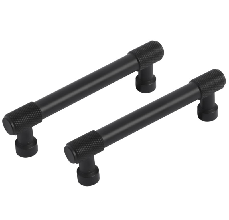 Differnz meubelgreep Utrecht recht 96 mm mat zwart 2 stuks
