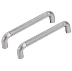 Differnz meubelgreep Utrecht rond 128 mm mat chroom 2 stuks