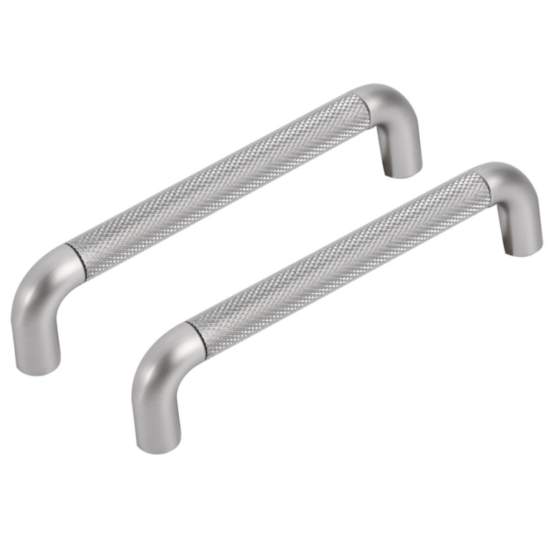 Differnz meubelgreep Utrecht rond 128 mm mat chroom 2 stuks