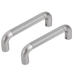 Differnz meubelgreep Utrecht rond 96 mm mat chroom 2 stuks