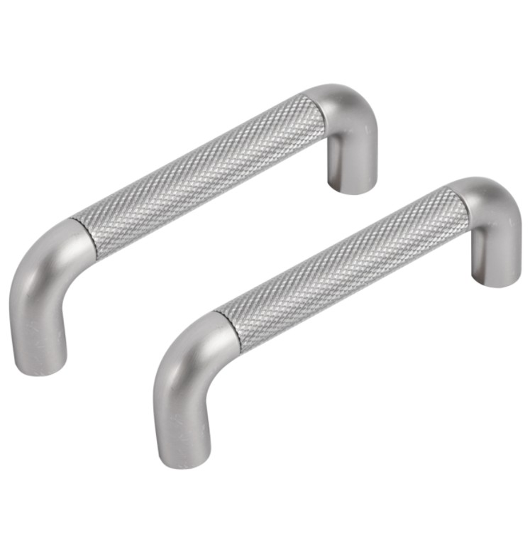 Differnz meubelgreep Utrecht rond 96 mm mat chroom 2 stuks