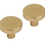 Differnz meubelknop Amsterdam 30 mm goud 2 stuks