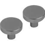 Differnz meubelknop Amsterdam 30 mm gunmetal 2 stuks