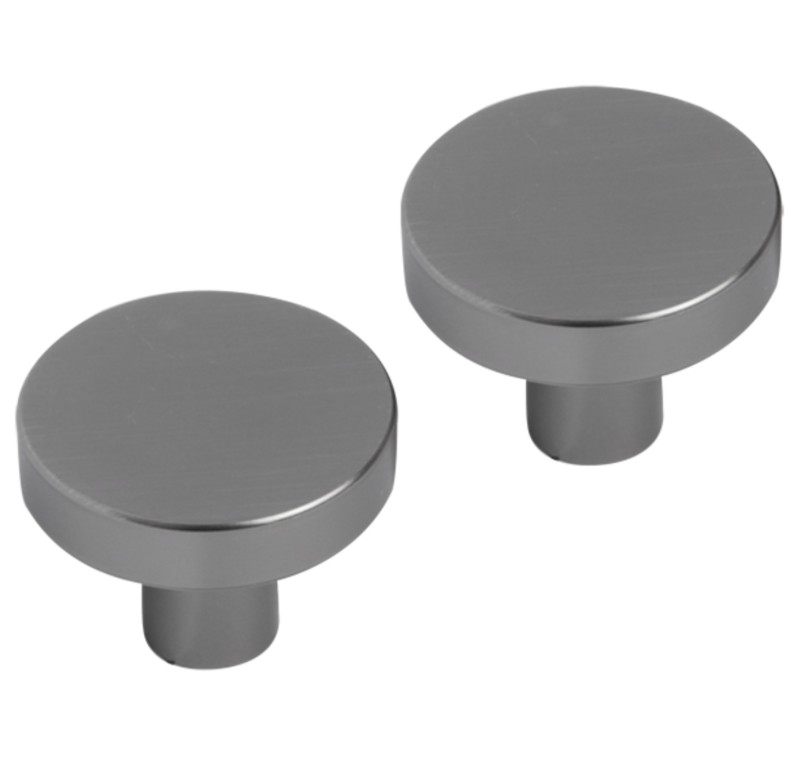 Differnz meubelknop Amsterdam 30 mm gunmetal 2 stuks