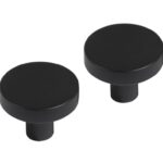 Differnz meubelknop Amsterdam 30 mm mat zwart 2 stuks