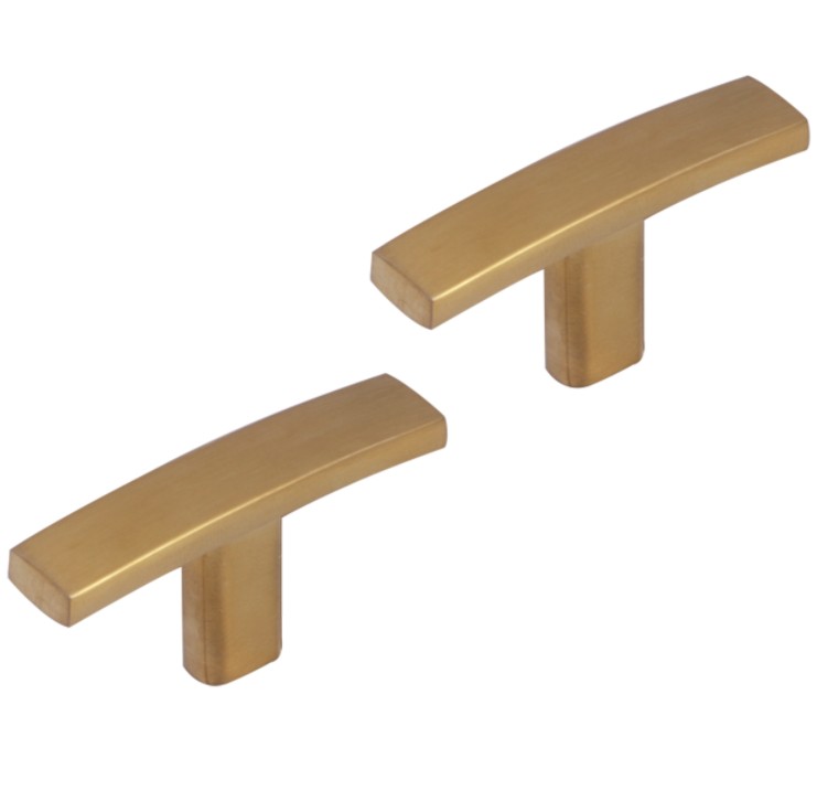 Differnz meubelknop Den Haag goud 2 stuks