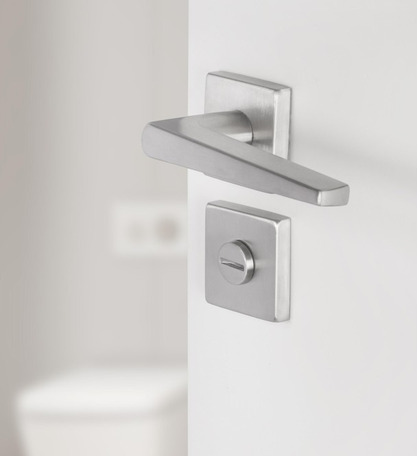 Differnz wc-sluiting vierkant mat chroom - Afbeelding 4