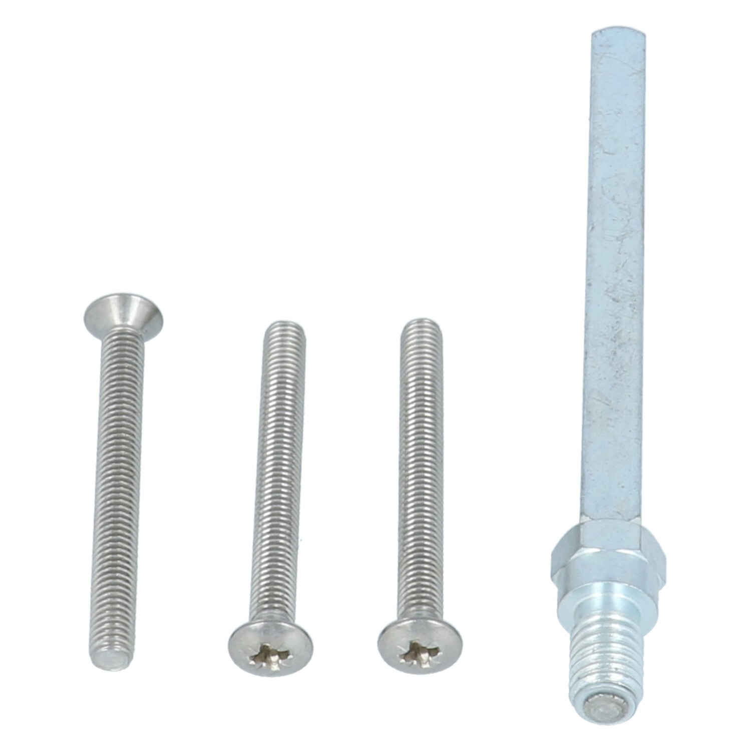 Nemef montageset voor veiligheidsbeslag 3400 knop-kruk voor deurdikte 58-62 mm F1