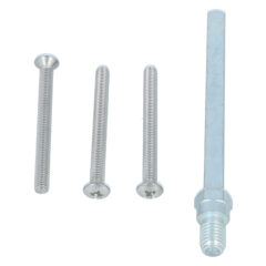 Nemef montageset voor veiligheidsbeslag 3400 knop-kruk voor deurdikte 63-67 mm F1