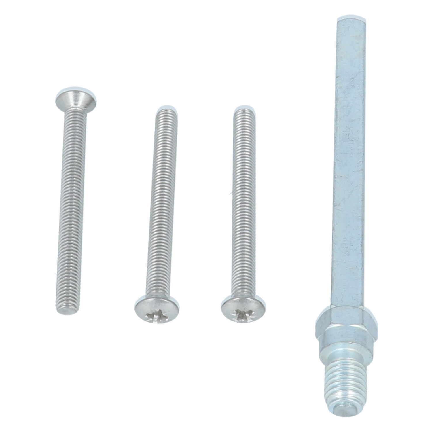 Nemef montageset voor veiligheidsbeslag 3400 knop-kruk voor deurdikte 63-67 mm F1