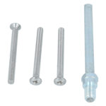 Nemef montageset voor veiligheidsbeslag 3400 knop-kruk voor deurdikte 68-72 mm F1