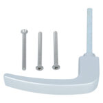 Nemef montageset voor veiligheidsbeslag 3400 kruk-kruk voor deurdikte 58-62 mm F1