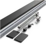 Schuifdeursysteem Mod. SD005 aluminium zwart