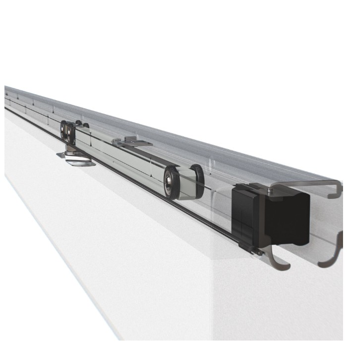 Schuifdeursysteem Mod. SD005 aluminium zwart - Afbeelding 6