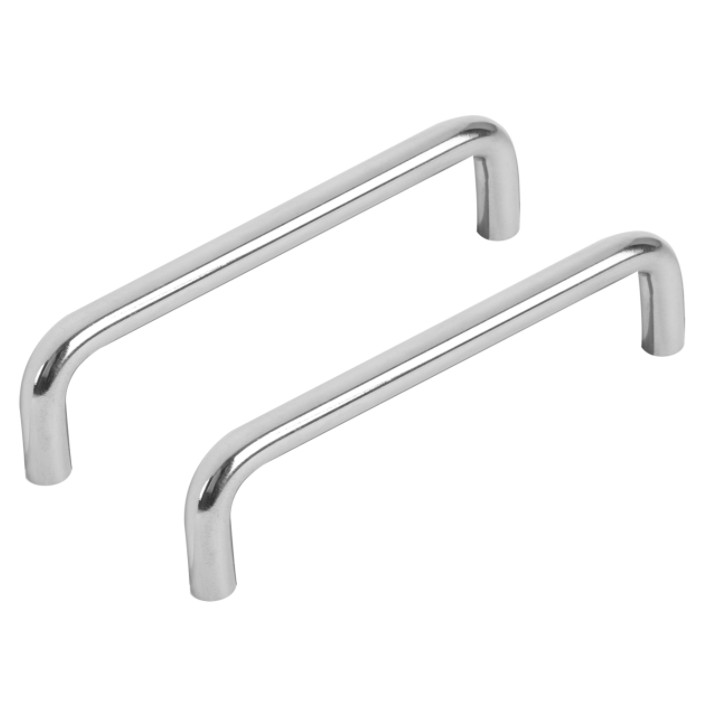Differnz meubelgreep beugel 128 mm chroom 2 stuks